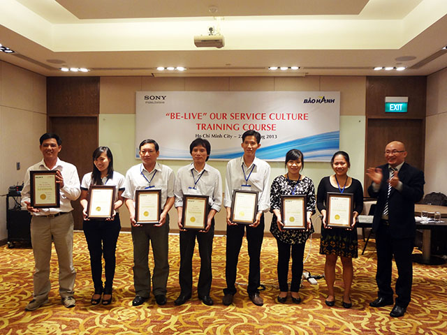 Be-live Our Service Culture – Sony (ngày 22 & 23-08-2013)